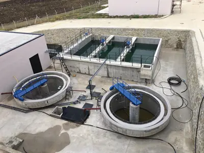 Systèmes de traitement des eaux usées industriels pour abattoirs