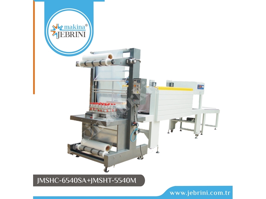 JMSHC-6540SA+JMSHT-5540M Yarı Otomatik Shrink Makinesi Ve Shrink Tüneli