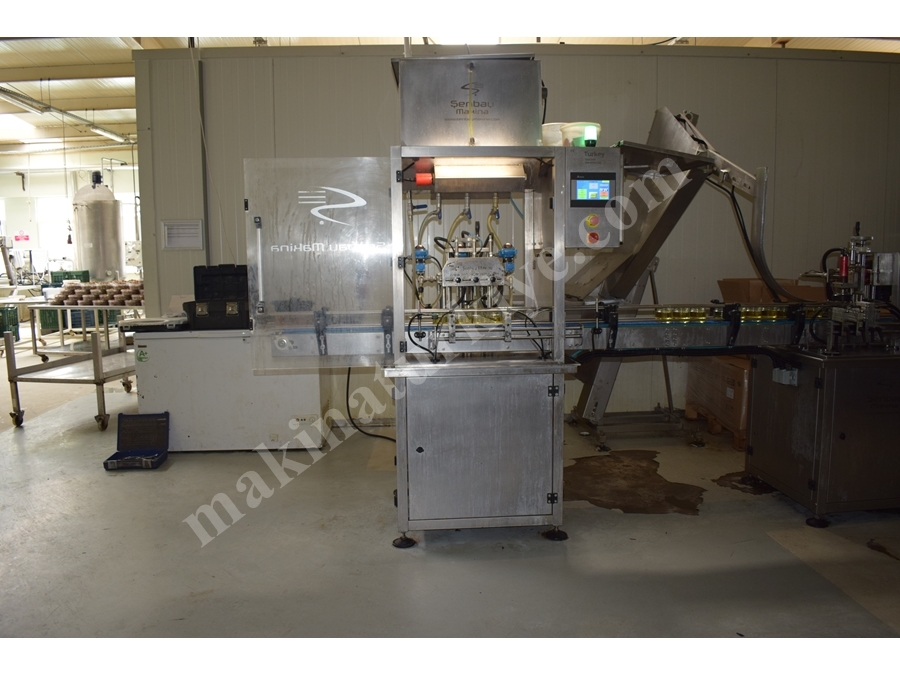 Tam Otomatik Zeytinyağı Dolum Makinası