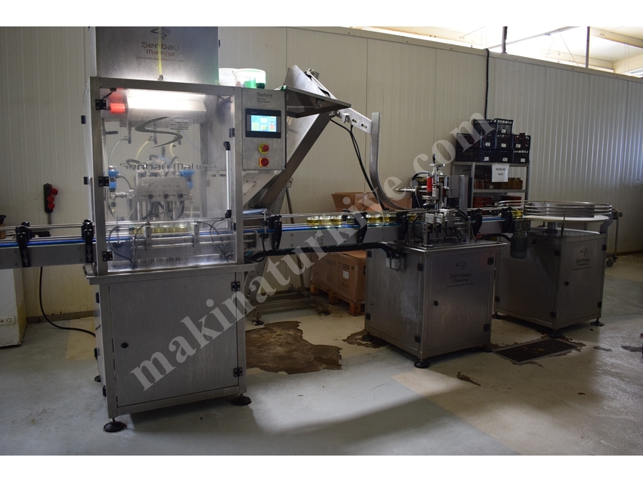 Tam Otomatik Tahin Dolum Makinası