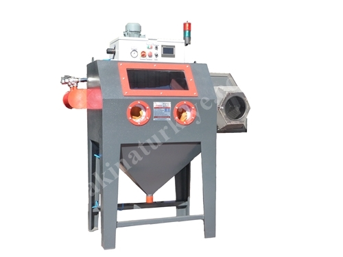 Manual Drum Blasting Machine