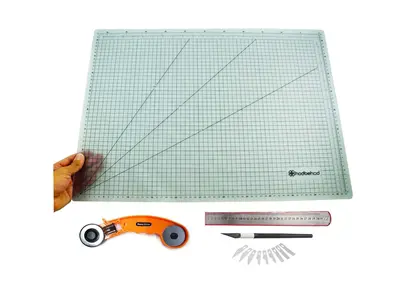A2 Colorless (60x45cm) Single-Sided Transparent Cutting Mat Hobby Cutting Mat