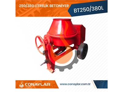 250 Litrelik Betoniyer 2.0 Hp - 0