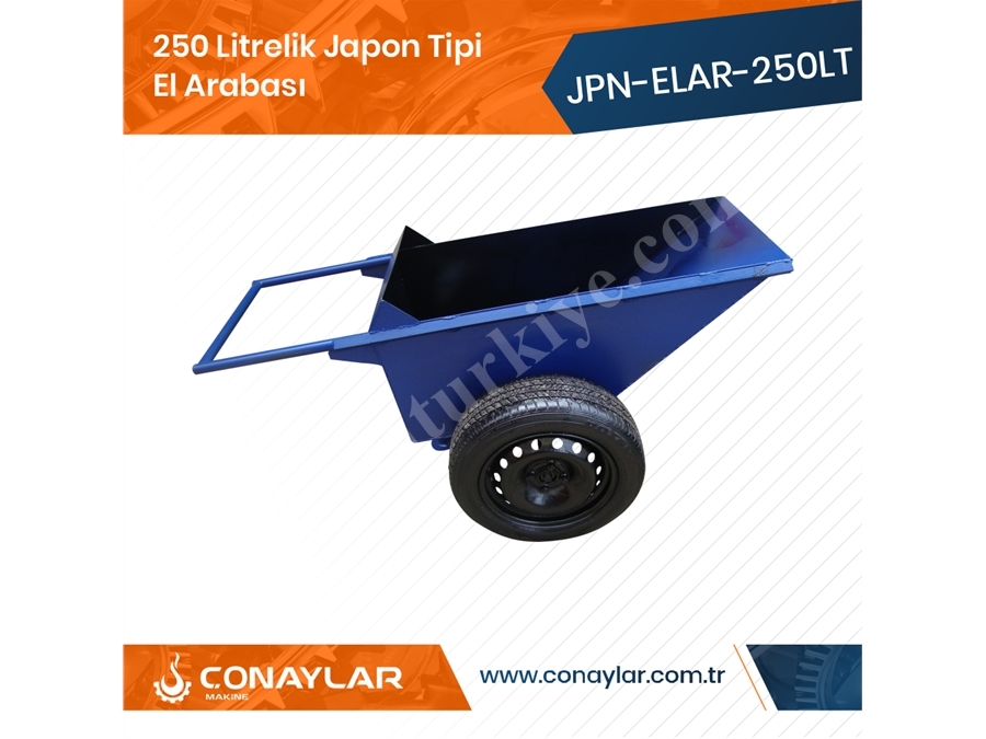 250 Litrelik Japon El Arabası
