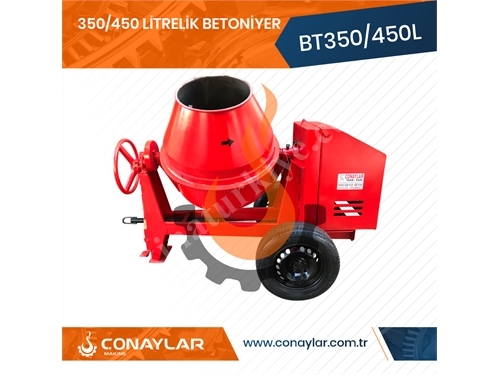 450 Litrelik Betoniyer 3.0 Hp