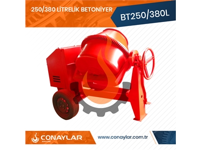 380 Litrelik Betoniyer Dizel Motorlu - 1