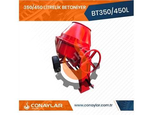 350 Litrelik Betoniyer Dizel Motorlu