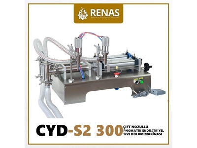 Double Nozzle Disinfectant Filling Machine - 0