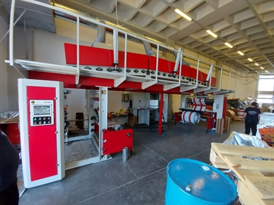 Solventli Laminasyon Makinası