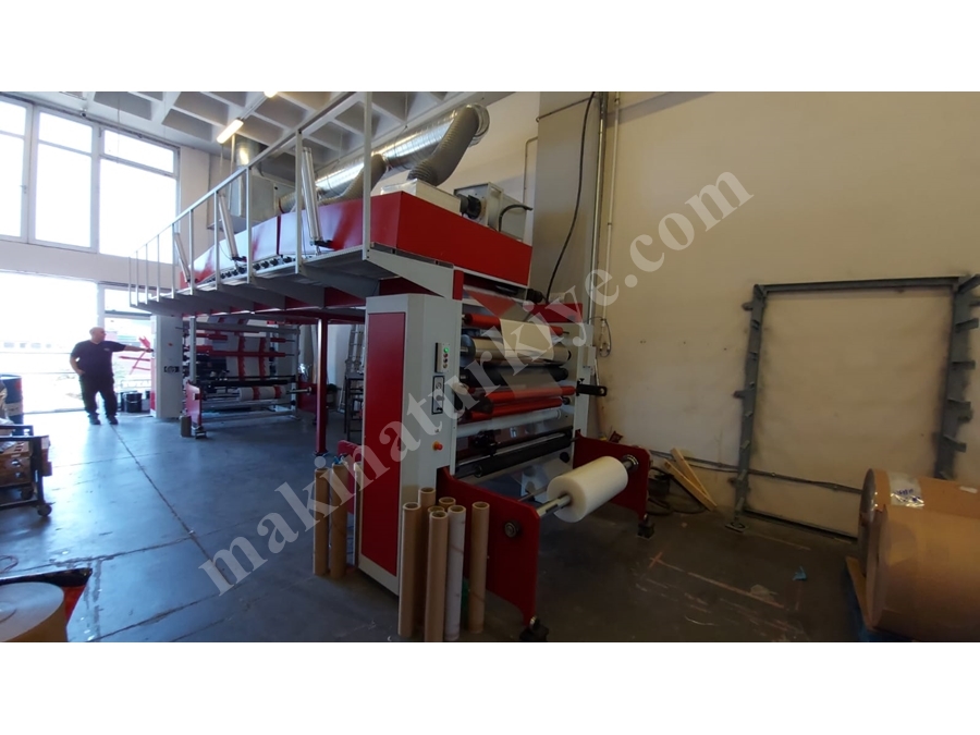 Solventli Laminasyon Makinası