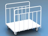 FABRIC Trolley with Double Flap - 0