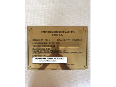 MR 02499 (2013 Model) Embossing Machine - 14