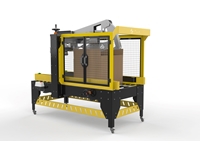 Automatic Box Top Cover Closing and Taping Machine