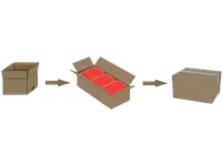 Otomatik Koli Üst Kapak Kapatma Ve Bantlama Makinesi