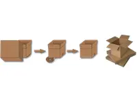 Tam Otomatik Koli Açma Koli Hazırlama Makinesi