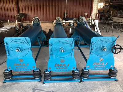 2.70 Uzunluk / 38 Cm Çap Halı Sıkma Makinası  - 3