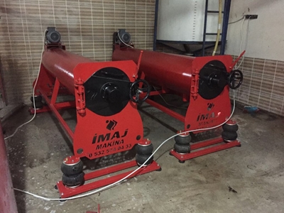 2.70 Uzunluk / 38 Cm Çap Halı Sıkma Makinası  - 4