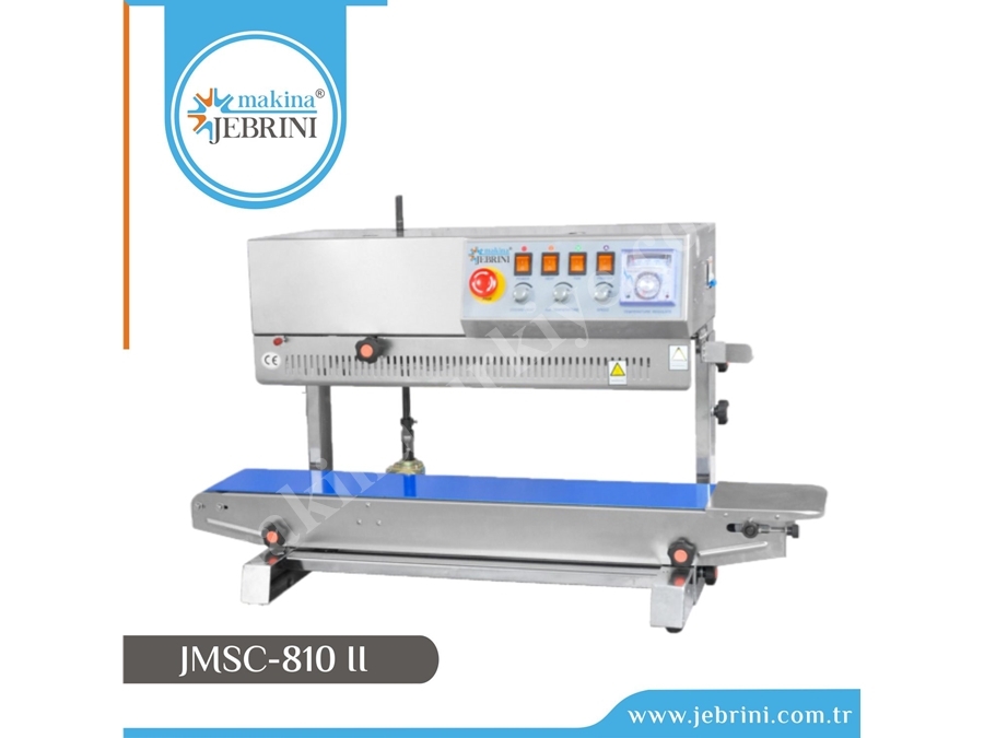 JMSCM-810 II Konveyörlü Kodlamalı Dikey Yapıştırma Makinesi