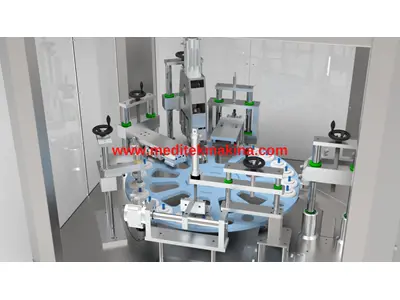 Automatische Flüssigmedizin-Abfüllmaschine für 50-100 ml