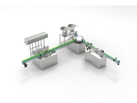 Automatische volumetrische Flüssigkeitsabfüllmaschine für 250-500 ml - 2