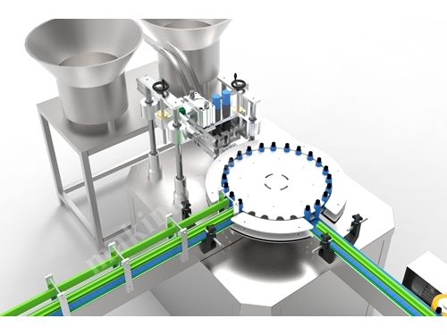 Automatische volumetrische Flüssigkeitsabfüllmaschine für 250-500 ml
