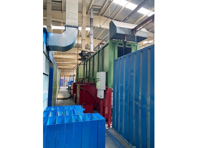 Four pour poudre avec système de lavage en boîte Ç BF002 - 2