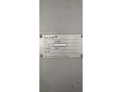180 Devir/dk (1995 Model) Kumaş Brode Makinası  - 3