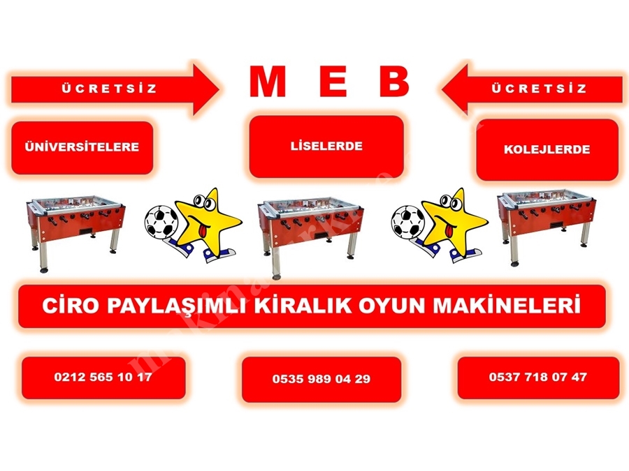 Ücretsiz Langırt Masası Kiralama İstanbul