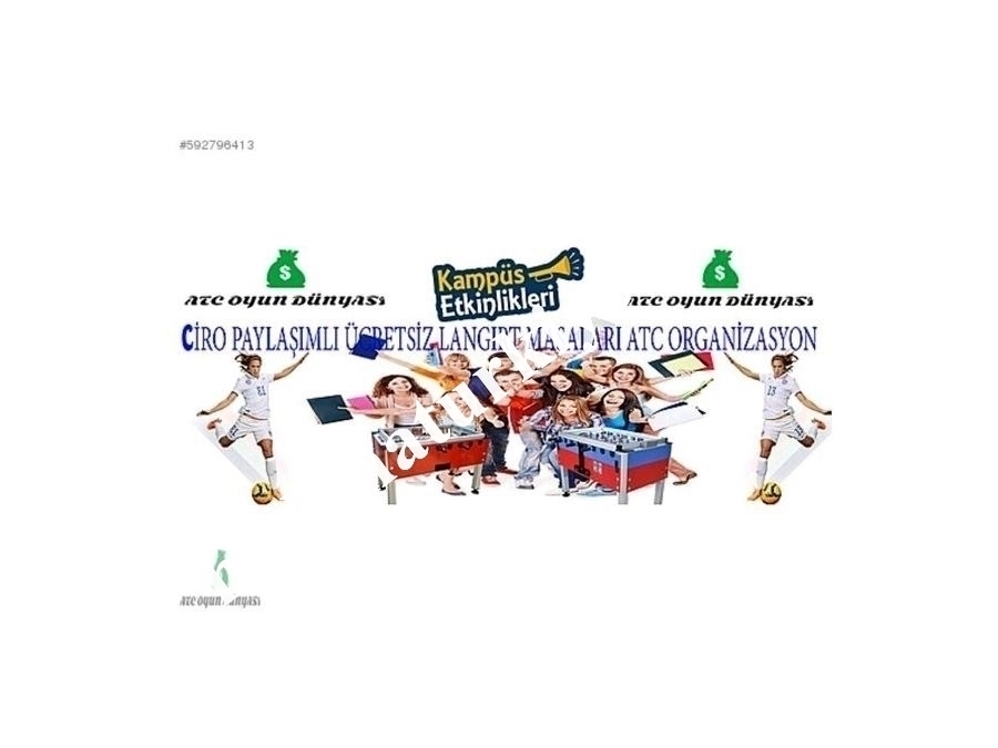 Ücretsiz Paralı Langırt Masası Kiralama