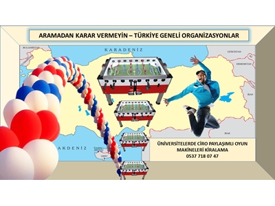 Langırt Masası Kiralama Ankara - 10