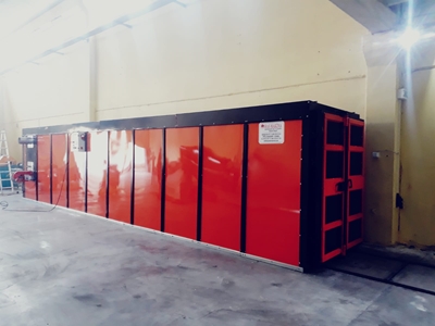 Electrostatic Powder Coating Box Oven - 0