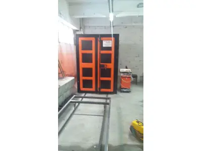 Box Type Electrostatic Powder Coating Oven Steels