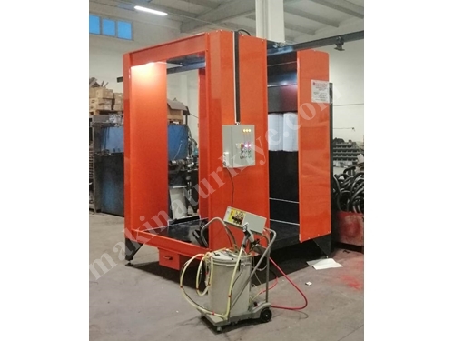 Electrostatic Powder Coating Booth with Filter System