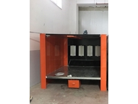 Electrostatic Powder Coating Booth with Filtered Systems - 0