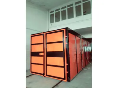 Elektrostatischer Pulverbeschichtungsofen HMK Box