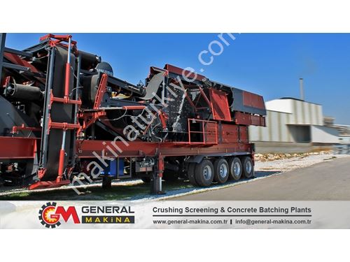 180-250 Ton Mobile Stone Crushing Screening Plant