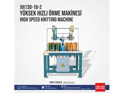 XH130-16-2 Yüksek Hızlı Örme Makinesi İlanı