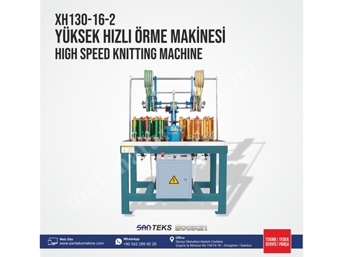 XH130-16-2 Yüksek Hızlı Örme Makinesi
