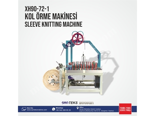 XH90-72-1 Kol Örme Makinesi