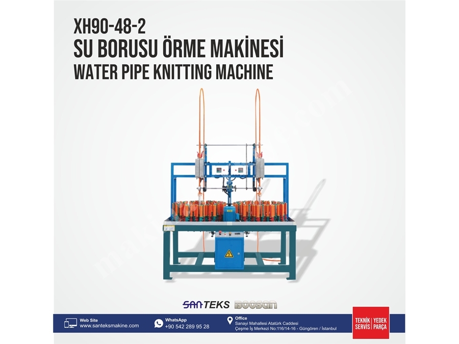 XH 90-48-2 Su Borusu Örgü Maknesi 