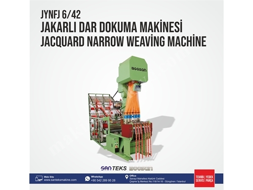JYNFJ 6/42 Jakarlı Dar Dokuma Makinası 