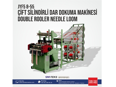 JYF5 8-55 Çift Silindirli Dar Dokuma Makinası