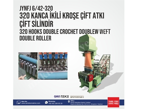 JYJFJ 6-42-320 Jakarlı Dar Dokuma Makinesi
