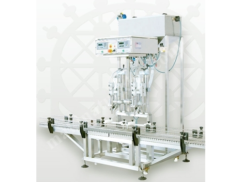 Yarı Otomatik İkili Terazili Sıvı Dolum Makinesi