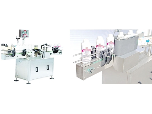 Otomatik Yuvarlak Şişe Self Etiketleme Makinası