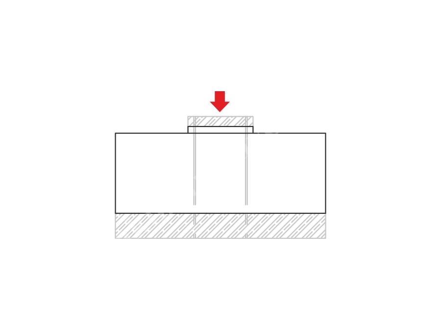 0.5-100 Ton'a kadar Baskı Tip Yük Hücresi