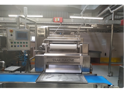 1500 Kg / Saat Tam Otomatik Mantı Üretim Makinası