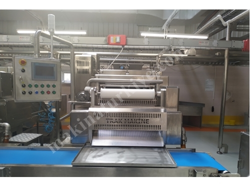 1500 Kg / Saat Tam Otomatik Mantı Üretim Makinası