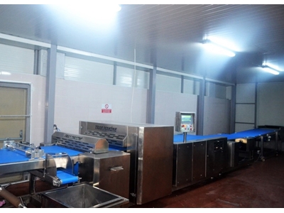 2000 kg / Saat Kapasite Milföy Hamur Makası 