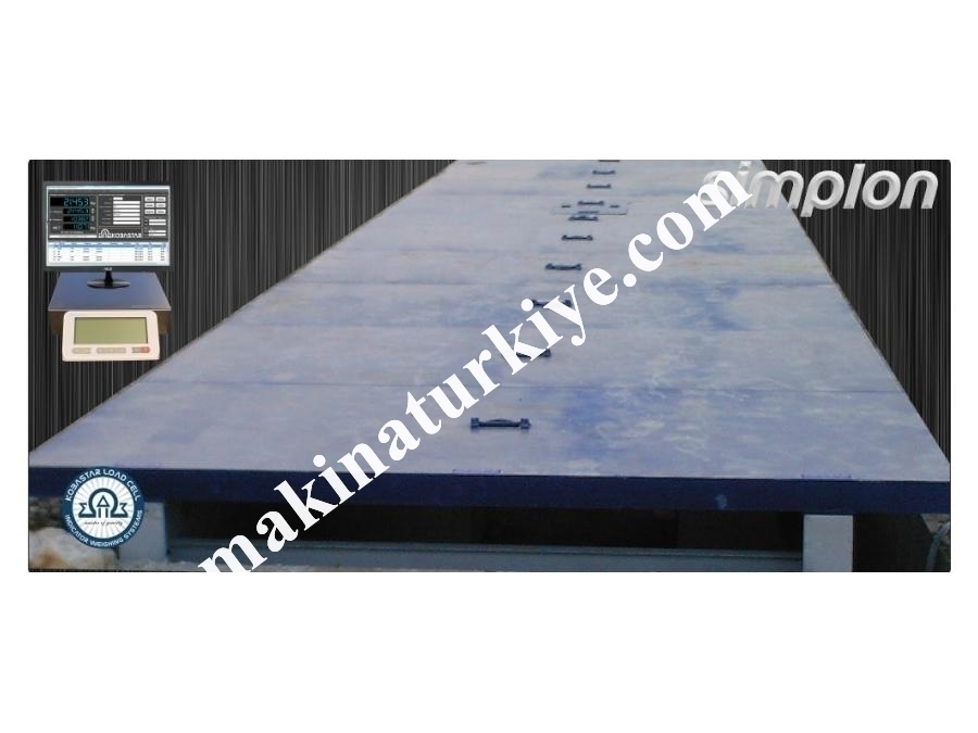 40-100 Ton'a kadar Çukurlu Tır Kantarı